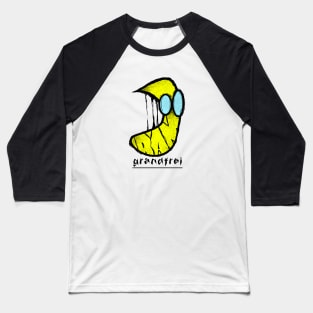 GRANDFREI Grafitti Banana with sunglases Baseball T-Shirt